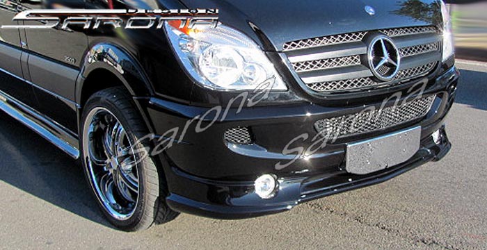 Custom Mercedes Sprinter Front Bumper  Van (2007 - 2013) - $790.00 (Part #MB-017-FB)